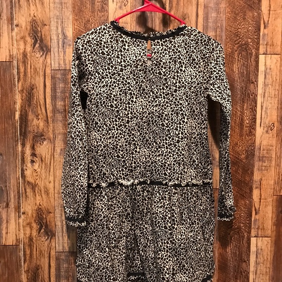 Hanna Andersson Leopard Print Girl’s Dress - Picture 2 of 3